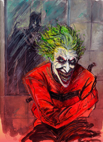 &#39;Joker&#39; fan art